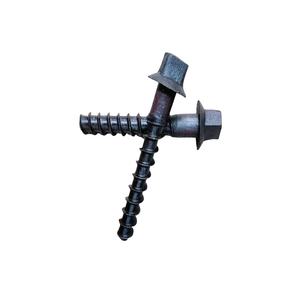 Sturdy Railway Spikes Wrought <b>Iron</b> Fasteners <b>Nails</b> Railway Screw Spikes - Product Image 4