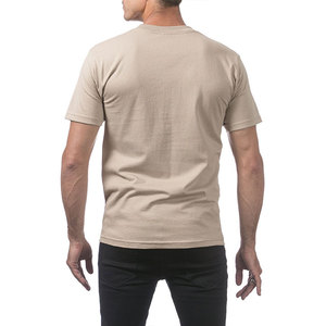 Custom 100% Cotton Breathable Quick Dry Short Sleeve Casual Men's T-Shirts O-Neck Regular Fit <b>White</b> Blank <b>Plain</b> - Product Image 2