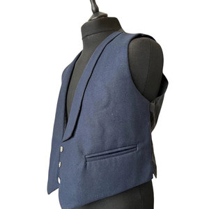 2026 OEM ODM Veste et gilet Prince Charlie 100% Laine de Qualité Supérieure, Tenue des Highlands Écossais - Product Image 6