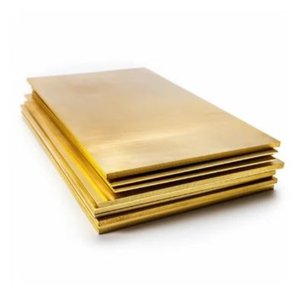 แผ่นทองเหลือง C2100 C2200 C2300 โลหะผสมทองแดงสำหรับใช้ในอุตสาหกรรม - Product Image 1