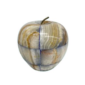 Prensapapeles de Ónix con Diseño de Patchwork, Prensapapeles de Ónix Vintage, Prensapapeles de Piedra de Ónix con Diseño de Patchwork - Product Image 1