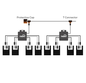 Micro-onduleur TSUN GEN3 4-en-1 (1600W-2250W) Entrée 60V Efficacité 97% Chaîne en série/Câble tronc/Balcon - Product Image 3