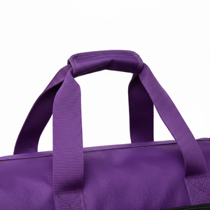 Sac de voyage extérieur avec compartiment à chaussures, sac de sport et de gym tendance avec logo personnalisé et motif lettres, sac bandoulière - Product Image 5
