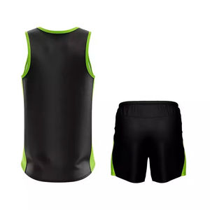 Uniforme Deportivo de Atletismo de Talla Grande, Color Sólido, Sublimado, 100% Poliéster, Secado Rápido y Transpirable, Precio de Fabricante en Pakistán - Product Image 3