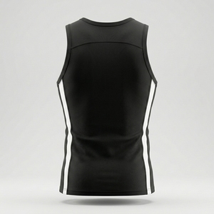 Custom logo Running Vest Performance O Neck Quick Dry Sport tanktop <b>Mens</b> Gym Sleeveless Training Vest <b>Singlet</b> - Product Image 4