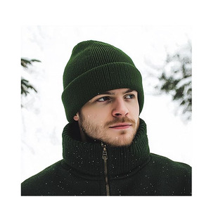 Vintage Ribbed Knit Beanie-Unisex Winter <b>Warm</b> <b>Hat</b> Soft Stretch Spandex/Cotton Minimalist Streetwear Essential - Product Image 5