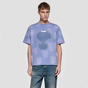 Camiseta de Alta Calidad para Hombre, de Lujo, 100% Algodón, Oversize, con Estampado, Cuello Redondo, Corte Amplio - Product Image 1