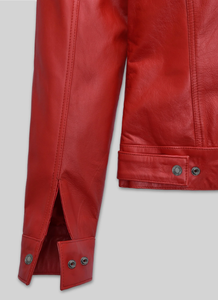 Veste en cuir pour homme, coupe-vent, veste en cuir pour homme et femme, styles personnalisés, Charlotte Burnt, plusieurs couleurs, veste en cuir 2006 - Product Image 6