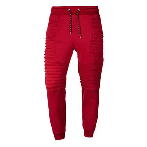 Sweat-shirt à capuche rouge pour homme, demi-zip, manches longues, coupe ajustée, décontracté, col montant, pour usage quotidien - Product Image 2