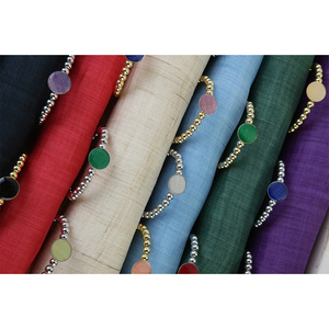 [Orbis] YUN Subtle Glow of Korean Serenity Korean Traditional Ramie <b>Bracelet</b> Ring <b>Set</b> with Adjustable Fit and Soft Gloss Jewelry - Product Image 2