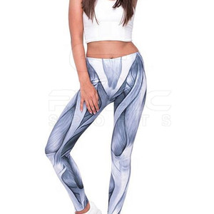 Fashion <b>Printed</b> Sublimation <b>Leggings</b> For <b>Women</b> Comfortable Yoga Running Exercise Stretch Activewear Premium Clothing - Product Image 5