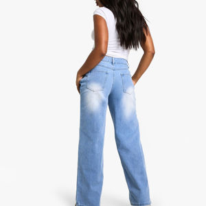 Nuevos Jeans de Mezclilla Premium para Mujer 2026, Venta al Por Mayor, Diseño de Alta Calidad, Pantalones de Mujer de Fabricante - Product Image 4