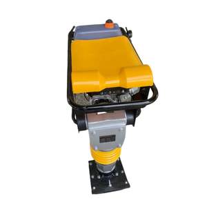 6.5HP Gasolina Tamping Rammer OEM Logo Vietnam Export 3.1L Tanque 70Nm Fuerza de impacto 45 70mm Altura de salto con caja de cambios de engranajes - Product Image 3