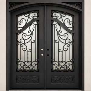 Encuentre puertas elegantes de hierro forjado, puertas de hierro personalizadas de lujo y puertas metálicas modernas construidas para proteger a su familia con estilo. - Product Image 1