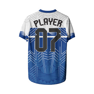 Custom Men's Soccer Jerseys 100% Polyester Mesh Fabric Breathable Anti Bacterial Heat Transfer Printed Team Names/Numbers - Product Image 6