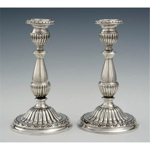 Wholesale Modern Silver Metal Pillar Candle Holder <b>Tall</b> Aluminum <b>Candlestick</b> Stand for Wedding Centerpiece Home Hotel Decor - Product Image 5