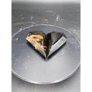 Ámbar Natural Indonesio, Diamante de 9 cm, Gema Suelta Pulida para Joyería y Manualidades, Uso Decorativo - Product Image 4