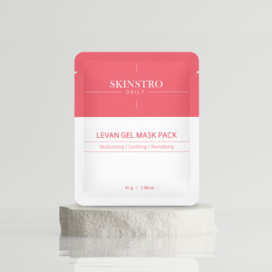 SKINSTRO Hecho en Corea, Paquete de 4 Mascarillas de Hidrogel con Extracto de Centella Asiática, Calmante e Hidratante para Todo Tipo de Piel, Cuidado en Casa - Product Image 1