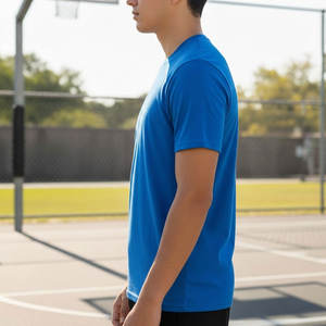 เสื้อยืดบาสเก็ตบอลทันสมัย ดีไซน์สปอร์ตมีสไตล์ พร้อมความยืดหยุ่นที่เหมาะสำหรับการฝึกซ้อมและการเล่นกีฬาแบบสบายๆ - Product Image 5