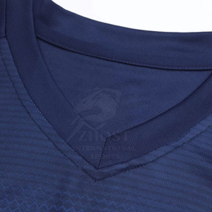 Ensemble de maillot et short de football pour homme - Séchage rapide, respirant, polyester, imprimé par transfert thermique, taille élastique, entraînement et match de haute performance - Product Image 3