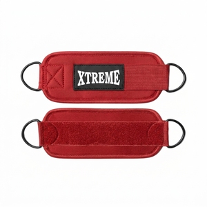 Correa de Tobillo para Levantamiento de Pesas para Máquinas de Ejercicio - Neopreno Duradero, Cinta de Nylon, Anillo en D Metálico, Cierre Ajustable con Gancho y Bucle, Invierno - Product Image 1