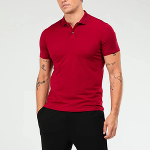 Polo de Golf Premium para Hombre, Transpirable, que Absorbe la Humedad, Ligero, para Verano, OEM, ODM, Logotipo Personalizado - Product Image 4