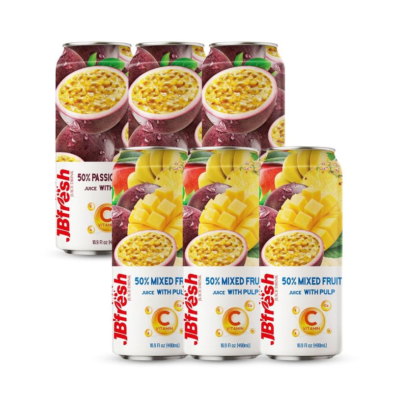Mix Fruit Juice Drink Canned 330ml