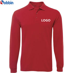 Polo de Manga Larga para Hombre, Diseño Moderno y Transpirable con Estampado Digital, Unisex, Casual, en Poliéster/Algodón, Servicio OEM - Product Image 3