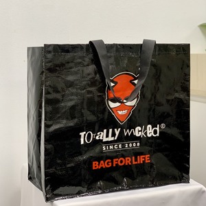 Shopping <b>Bags</b> PP OEM/ODM Webbing PP Woven Big Polypropylene Tote <b>Bags</b> Zipper <b>Shoulder</b> Custom Vietnam PP Woven <b>Bag</b> - Product Image 6