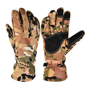 Gants de ski pour homme, mode, hiver, thermiques, imperméables, tissu 100% polyester avec doublure en cachemire pour le cyclisme en plein air - Product Image 1