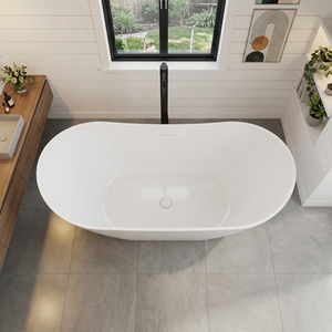 Baignoire autoportante FW-8824-59-S-Morden en acrylique pour salle de bain - Product Image 2