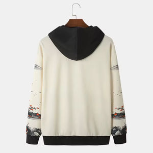 Sweat à capuche unisexe de couleur unie pour sublimation, fabrication en usine, meilleur prix, vente chaude, pour adultes - Product Image 6