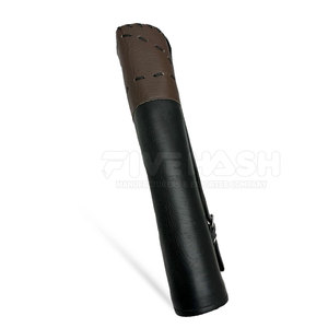 Alquiver de cuero hecho a mano para tiro con arco, material resistente y duradero, soporte ajustable para la espalda, equipo para tiro y deportes al aire libre - Product Image 3
