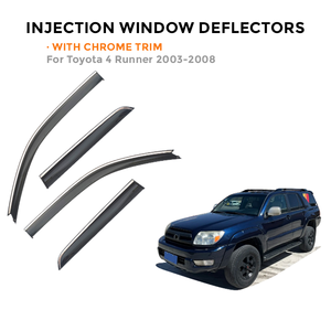 Pare-soleil de fenêtre de voiture pour Toyota 4Runner 2003-2008, déflecteur de vent, protection contre la pluie, visière anti-pluie à coller - Product Image 2