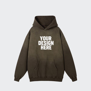 Sudadera con Capucha Minimalista para Hombre, Algodón Grueso Premium, Corte Holgado, Estilo Urbano - Product Image 4