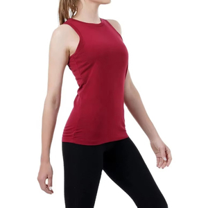 เสื้อกล้ามถักคอโอทรงแข็งแรงพิเศษ กันกระแทก ไร้แขน แห้งเร็ว เป็นมิตรกับสิ่งแวดล้อม ช่วยยกกระชับ สำหรับผู้หญิง - Product Image 6