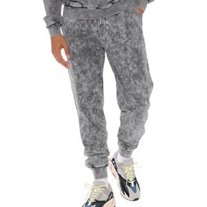 Jersey de lavado ácido de lujo para hombre, conjunto de joggers con capucha, tejido polar de Color personalizado, chándal de lavado ácido de estilo informal para entrenamiento - Product Image 5