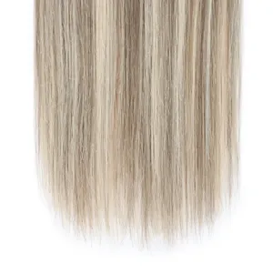 ผมแท้แบบ Remy Weft 100% ตรงสีบลอนด์ไฮไลท์  ลอนธรรมชาติ  สามารถปรับแต่งได้ - Product Image 6