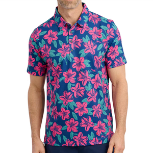 T-shirts de golf à manches courtes à col design Impression humoristique Polyester Spandex Séchage rapide T-shirts de polo de golf pour hommes Tops - Product Image 5