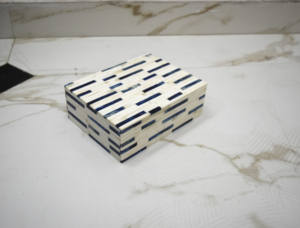 Fabricant de la conception MDF avec boîte de rangement en résine dernière boîte de luxe en incrustation d'os pour le stockage et les bijoux boîtes de rangement personnalisées - Product Image 5