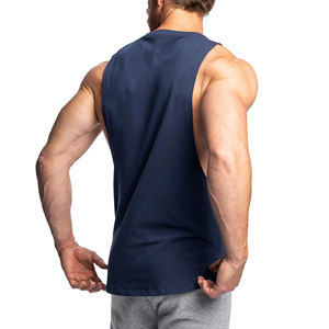 Débardeur stringer personnalisé pour hommes, vente en gros, sans manches, pour musculation, entraînement en salle de sport, fitness, athlétisme - Product Image 3