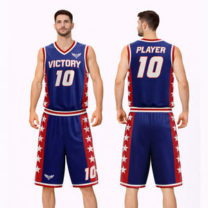 Ensemble d'uniformes de basketball personnalisés 2026 blanc, vert et bleu pour hommes – Maillot et short sublimés avec nom et numéro d'équipe personnalisés - Product Image 3
