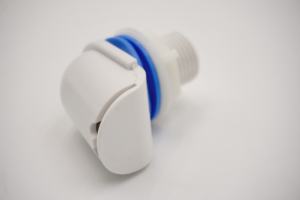 วาล์วชำระล้างโถปัสสาวะแบบ ABS สีขาว ทันสมัย สำหรับห้องครัวและห้องน้ำ แบบระบายน้ำโดยตรง ป้องกันความชื้น อายุการใช้งานยาวนาน พร้อมสำหรับ OEM - Product Image 4