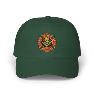 Casquette de baseball haut de gamme Master Mason Blue Lodge en coton brodé, style Dad Hat, avec logo personnalisé - Product Image 6
