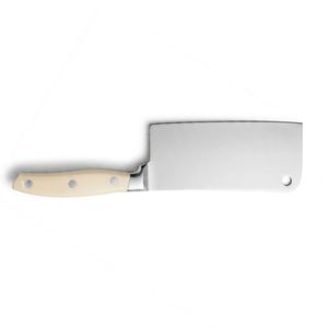 Couteaux à viande en acier inoxydable de haute qualité avec lame rectangulaire large et manche riveté noir durable pour restaurant - Product Image 2