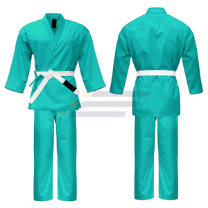 Uniforme de Karate Personalizado 2026 para Entrenamiento de Artes Marciales, Gi 100% Algodón, Secado Rápido, Transpirable, Unisex, para Adultos, Uso en Casa o Gimnasio, Todas las Tallas - Product Image 1