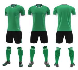 Uniforme de Fútbol con Jersey con Mangas para Mayor Flexibilidad, Uniforme de Fútbol con Impresión Personalizada del Escudo del Equipo - Product Image 1