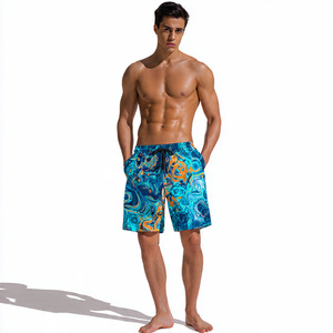 Shorts de Playa Sublimados para Hombre, 100% Poliéster, Ligeros, Shorts de Baño Sublimados, Shorts Estampados para Nadadores - Product Image 4