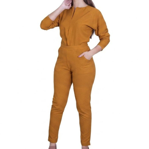 Medical Scrubs Nursing Women Knitted 100% Cotton Breathable Quick-drying Hospital Uniform Sets Joggers <b>Cheap</b> Price OEM - Product Image 4