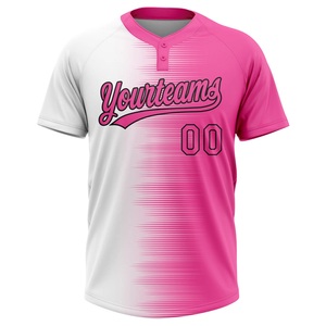 Maillot de softball moderne personnalisé à dégradé, sublimation sur mesure, logo d'équipe, nom, numéro, vêtement de sport haute performance - Product Image 2